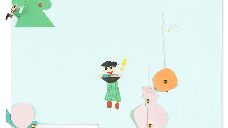 日本昔話ももたろう