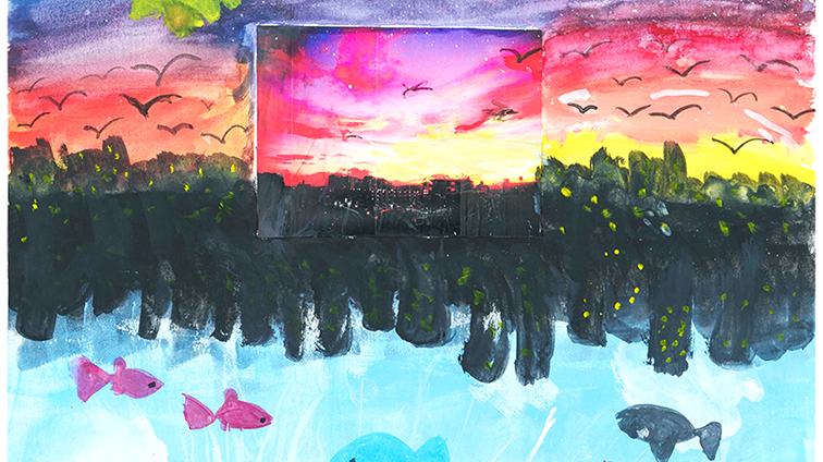 どこまでも広がる空