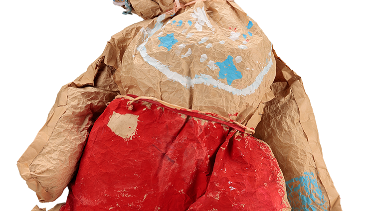 くしゃくしゃ ぎゅっ ☆｜1・2年生の作品｜みんなの図工ギャラリー