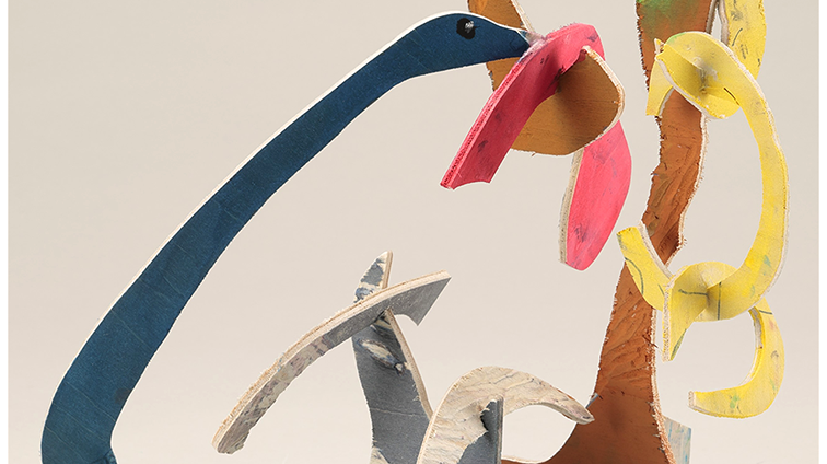 首長恐竜と不思議な背の高い木