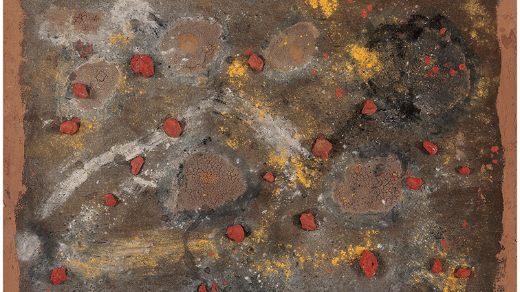 隕石の欠片と土の世界