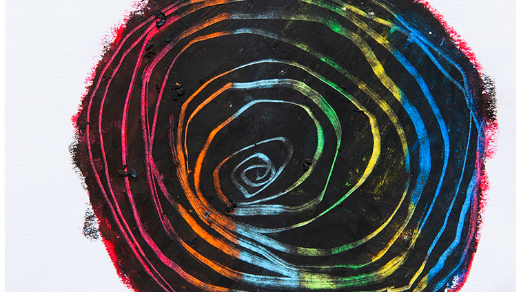 ぐるぐるレインボー