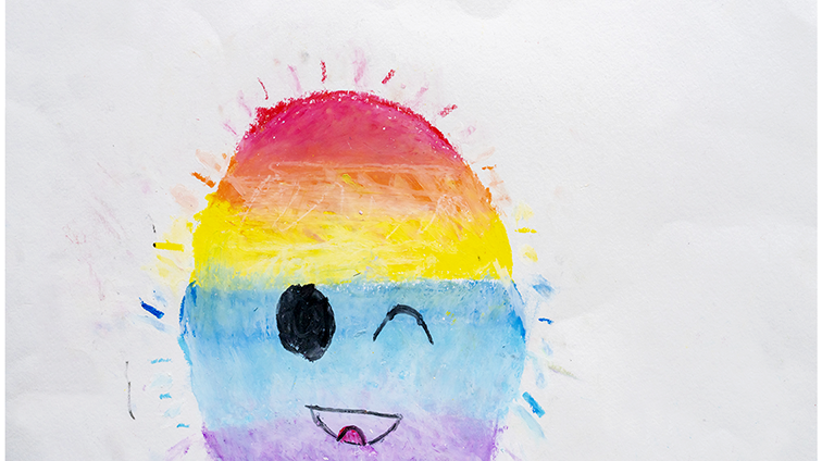 カラフルおひさま