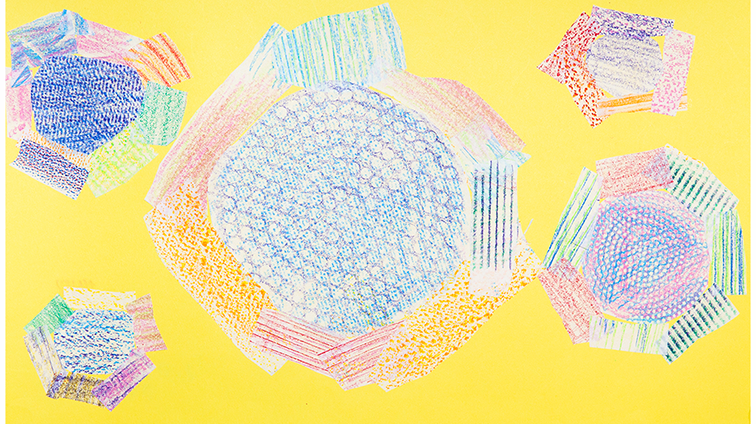 うつした かたちから ☆｜1・2年生の作品｜みんなの図工ギャラリー