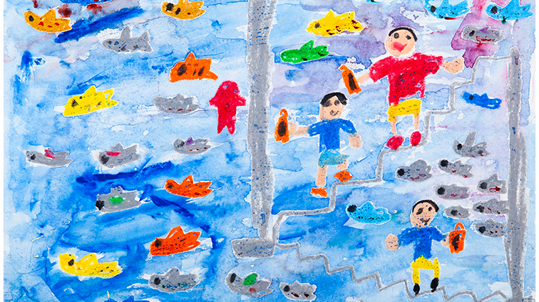 こんな こと あったよ ☆｜1・2年生の作品｜みんなの図工ギャラリー