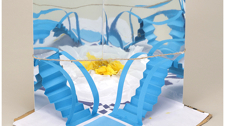 小学生の頃に作った作品 ミラクル！ミラーワールド ☆｜5・6年生の作品｜みんなの図工