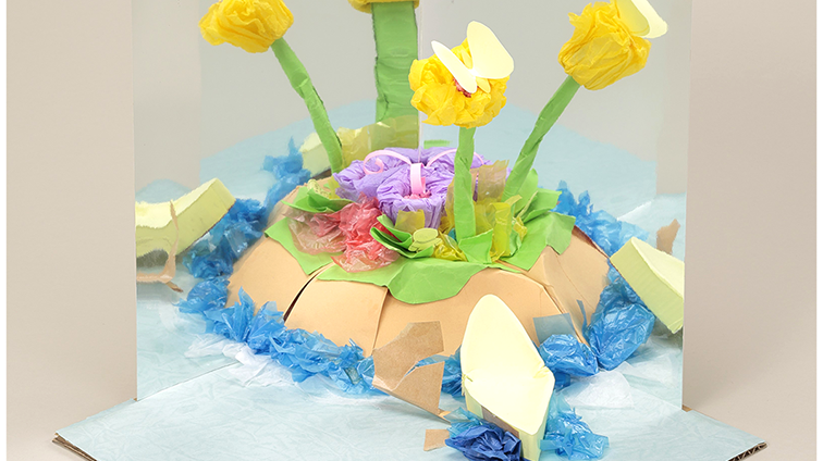 ミラクル！ミラーワールド ☆｜5・6年生の作品｜みんなの図工